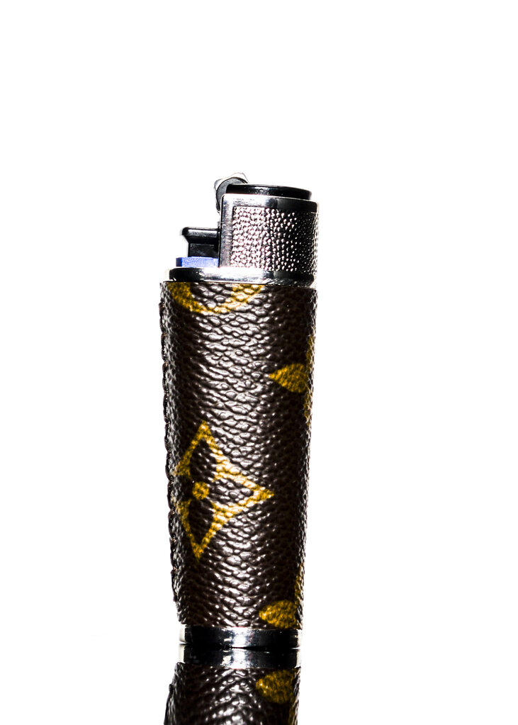 D-GOOD Clipper Lighter Case Louis Vuitton Brown