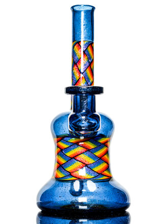 Kevin Howell Basket Weave Dichro Rig in Blue Stardust