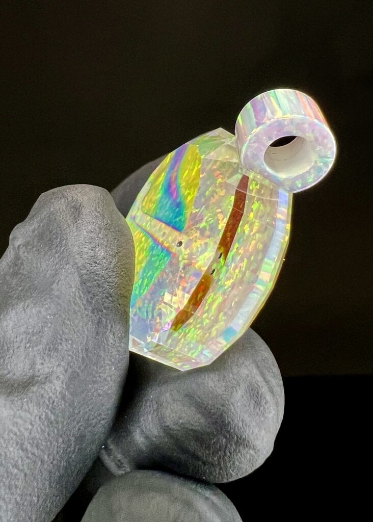Kravin Faceted opal Pendant