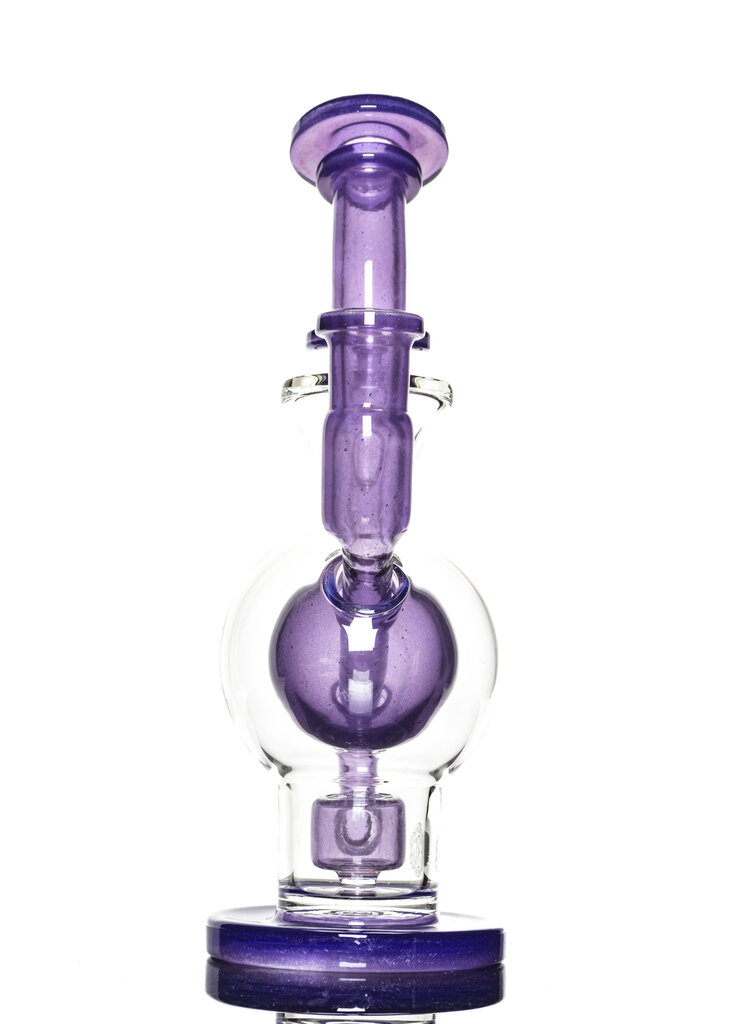 Fat Boy Glass Fatboy Glass Color Ball Rig Wildberry over Satin