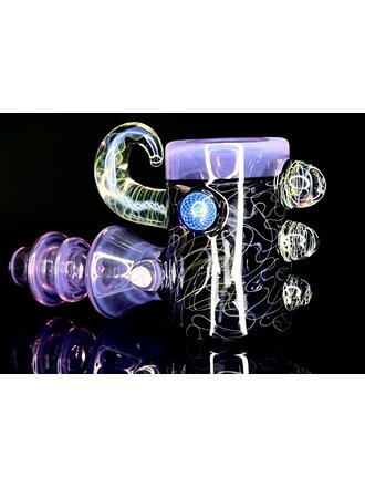 Worm Glass WORM - Heady Dry w/ Fume attachments
