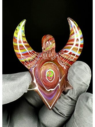 Hemlock Spiritguide Red w/ Spiral horns