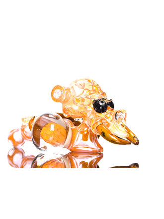 Shuhbuh Squiggle Box Fume Head w/ Custom Gold Tusks and Millie