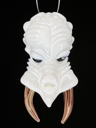 Shuhbuh Lotus White w/ Custom Bone Tusks