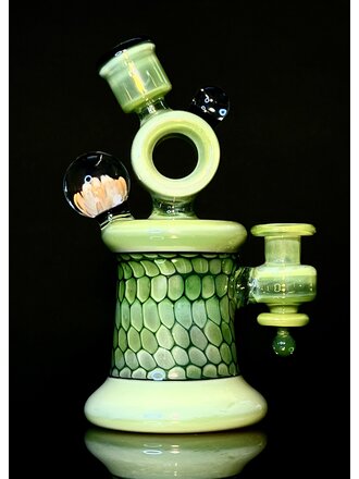 Shuhbuh Exp Green Opal Canteen Rig w/ Exp Green Honeycomb (UV)