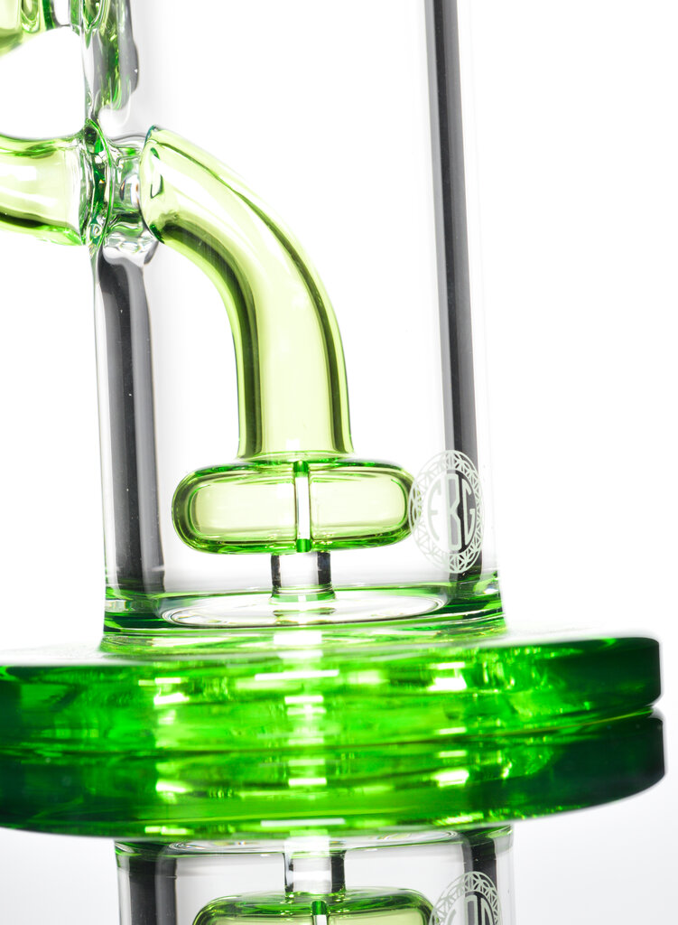 Fat Boy Glass Fatboy Glass Color Straight  Lime Green