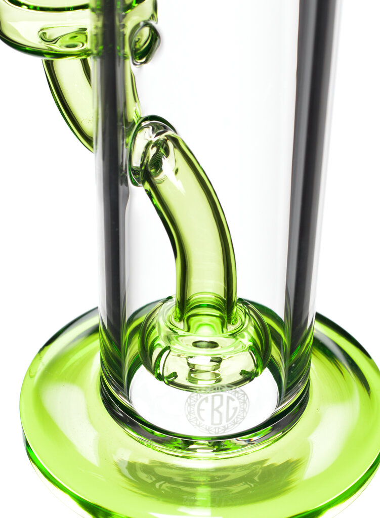 Fat Boy Glass Fatboy Glass Color Straight  Lime Green