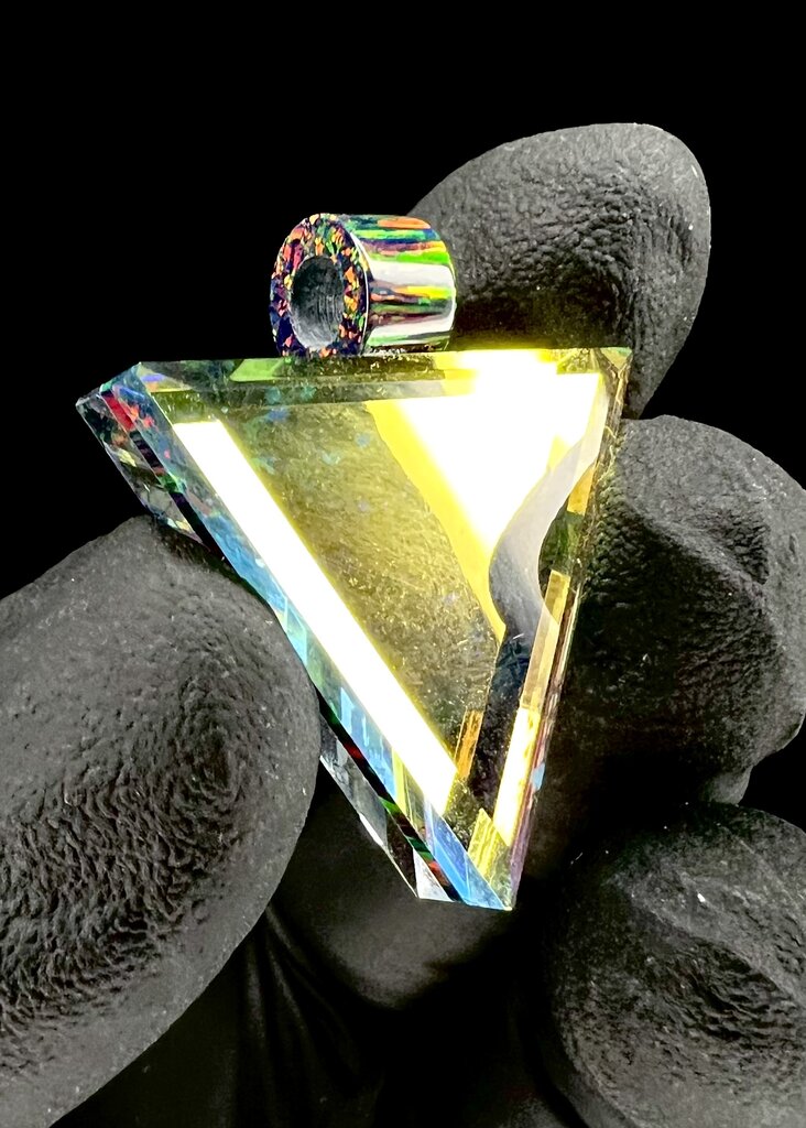 Kravin Triangle Opal Pendant 3