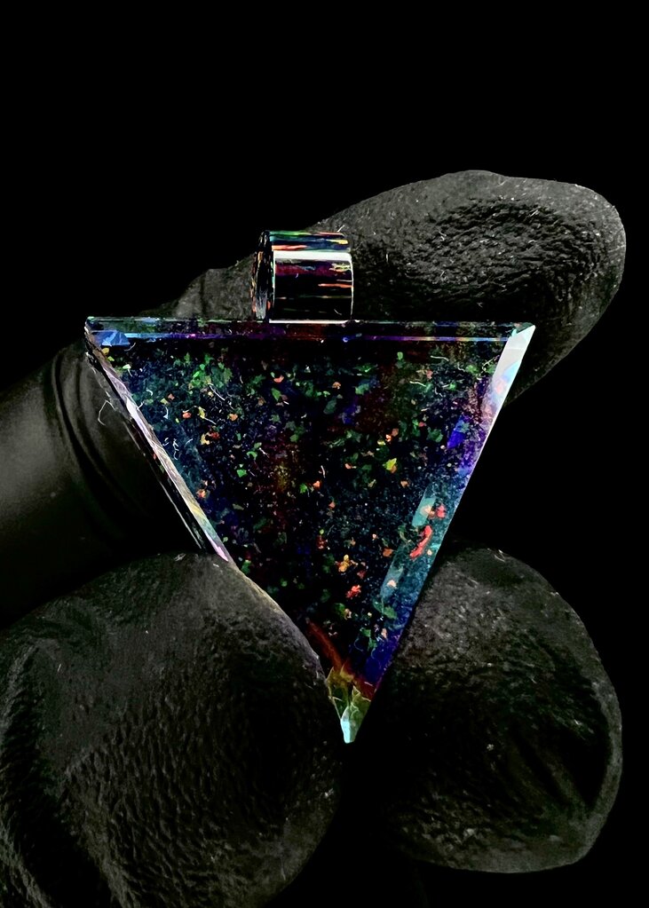 Kravin Triangle Opal Pendant 3