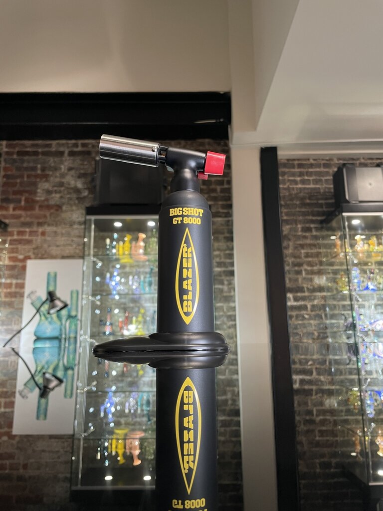 Blazer Big Shot Torch GT 8000 - Black w/ All yellow Logo