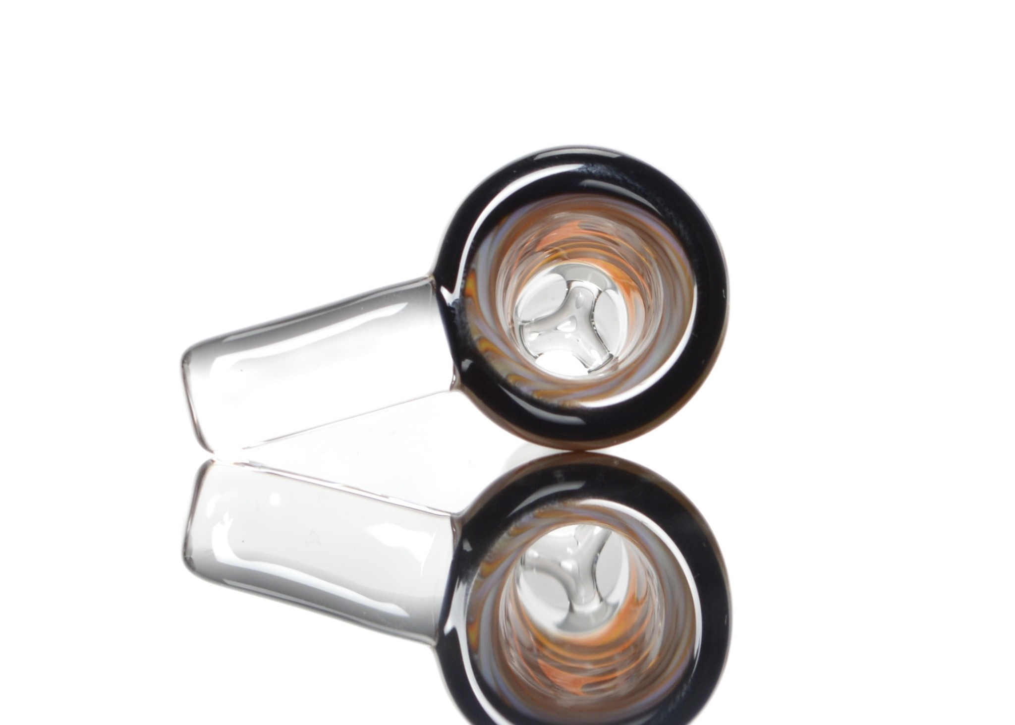 TT 14mm, 3 Hole Slide 3 - Glass Stache DC