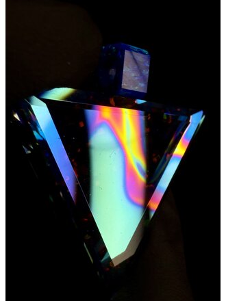 Kravin Faceted Triangle, Blue Bale - 2