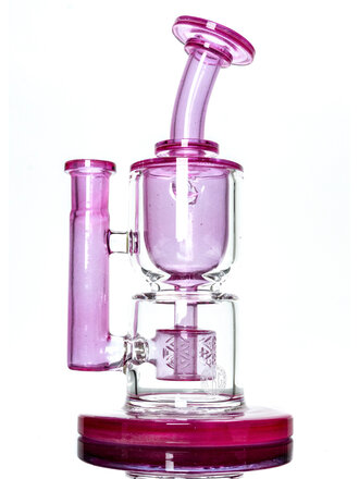 Fat Boy Glass Full Color Torus V1 - Neo Purple - Trans Exp Gold