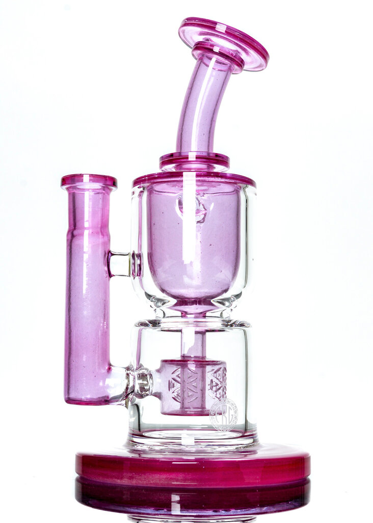 Fat Boy Glass Full Color Torus V1 - Neo Purple - Trans Exp Gold