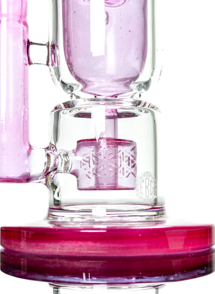 Fat Boy Glass Full Color Torus V1 - Neo Purple - Trans Exp Gold