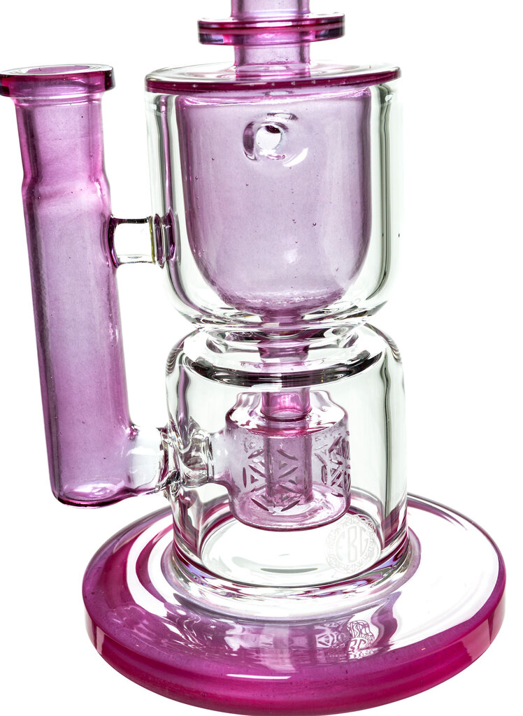 Fat Boy Glass Full Color Torus V1 - Neo Purple - Trans Exp Gold