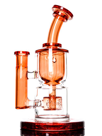 Fat Boy Glass Full Color Torus V1 - Pomegranate