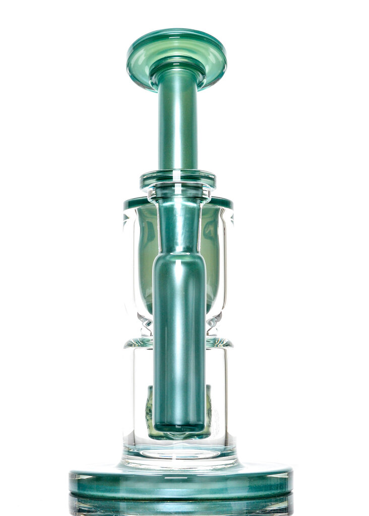 Fat Boy Glass Mini Color Torus V1 10mm -  Chromium