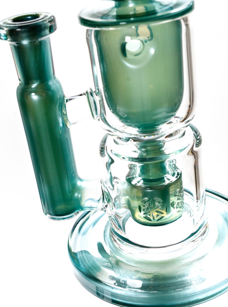 Fat Boy Glass Mini Color Torus V1 10mm -  Chromium