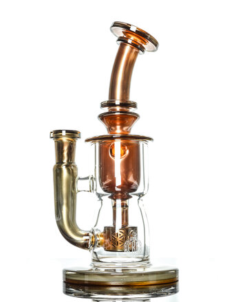 Fat Boy Glass Mini Color Torus V2 10mm -  Electrum