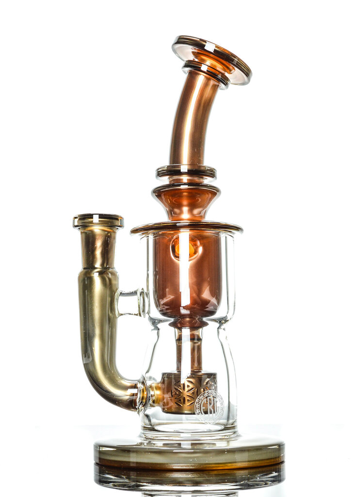 Fat Boy Glass Mini Color Torus V2 10mm -  Electrum