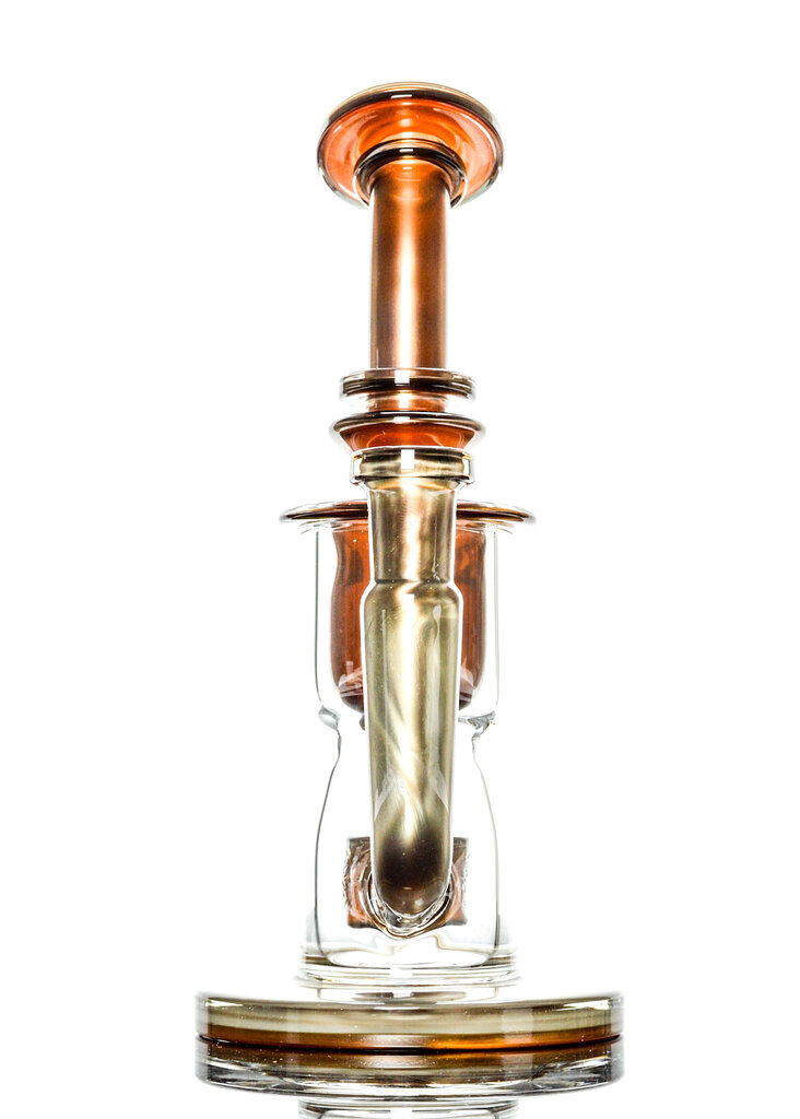 Fat Boy Glass Mini Color Torus V2 10mm -  Electrum