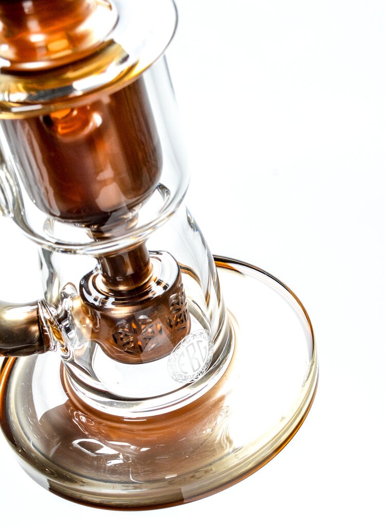 Fat Boy Glass Mini Color Torus V2 10mm -  Electrum