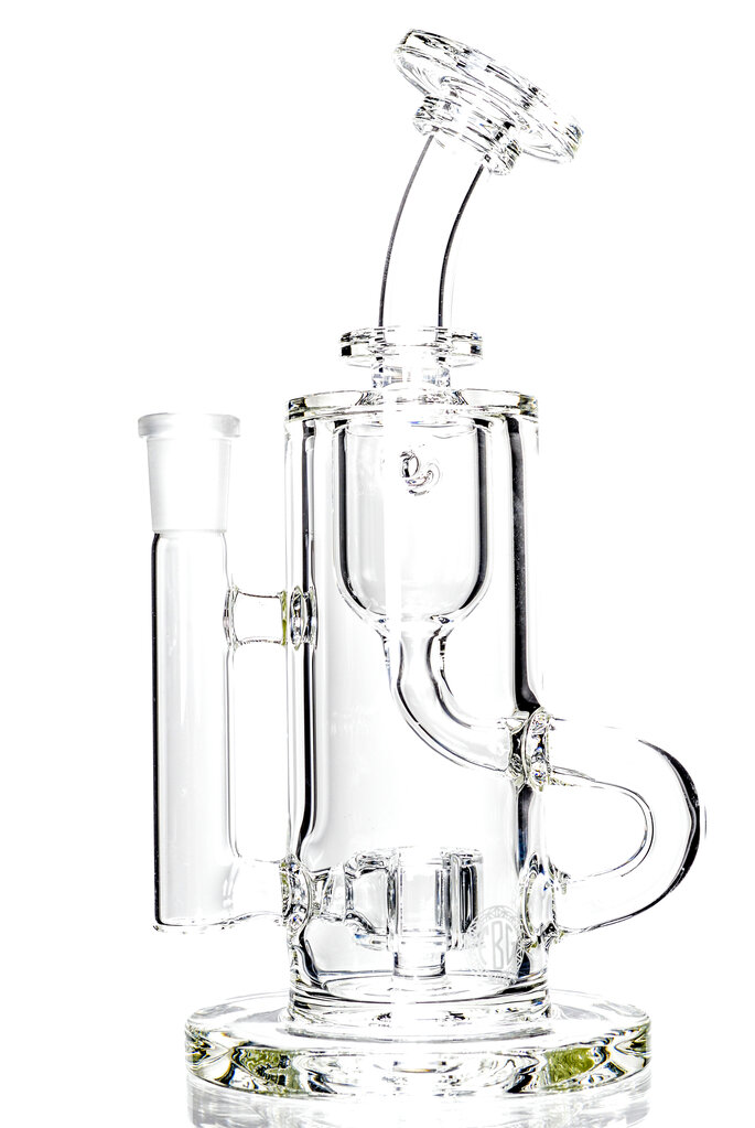 Fat Boy Glass Fat Boy Clear Klein with Slit perc