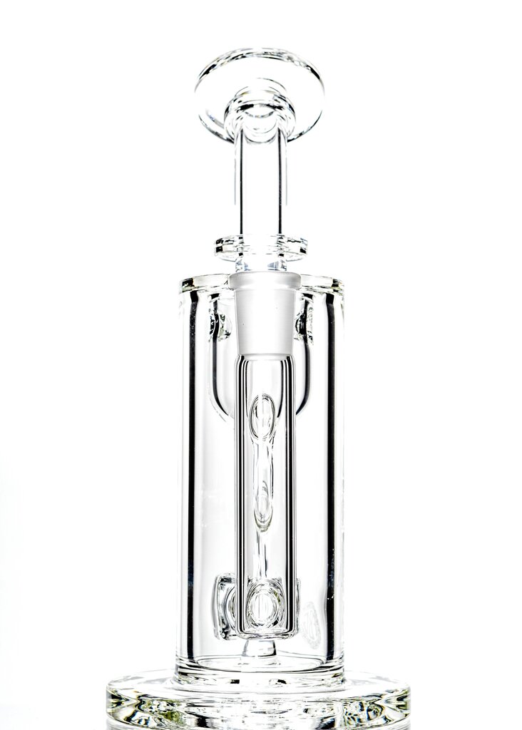 Fat Boy Glass Fat Boy Clear Klein with Slit perc