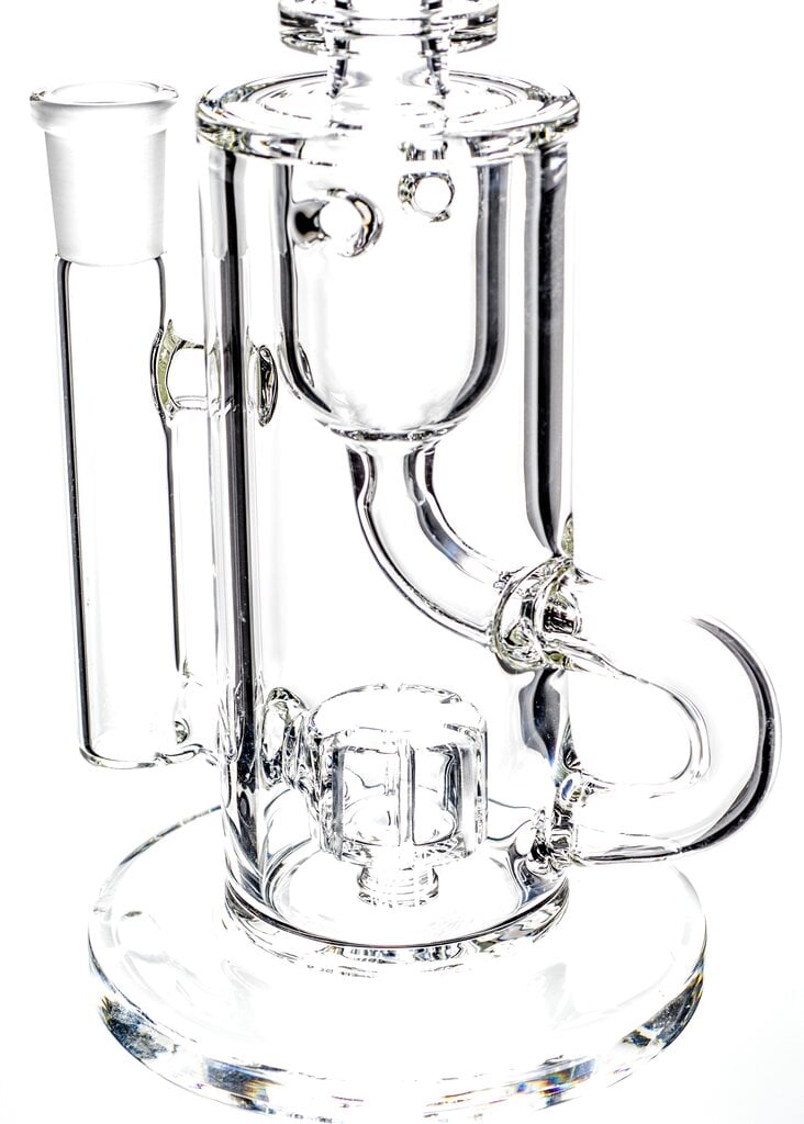 Fat Boy Glass Fat Boy Clear Klein with Slit perc
