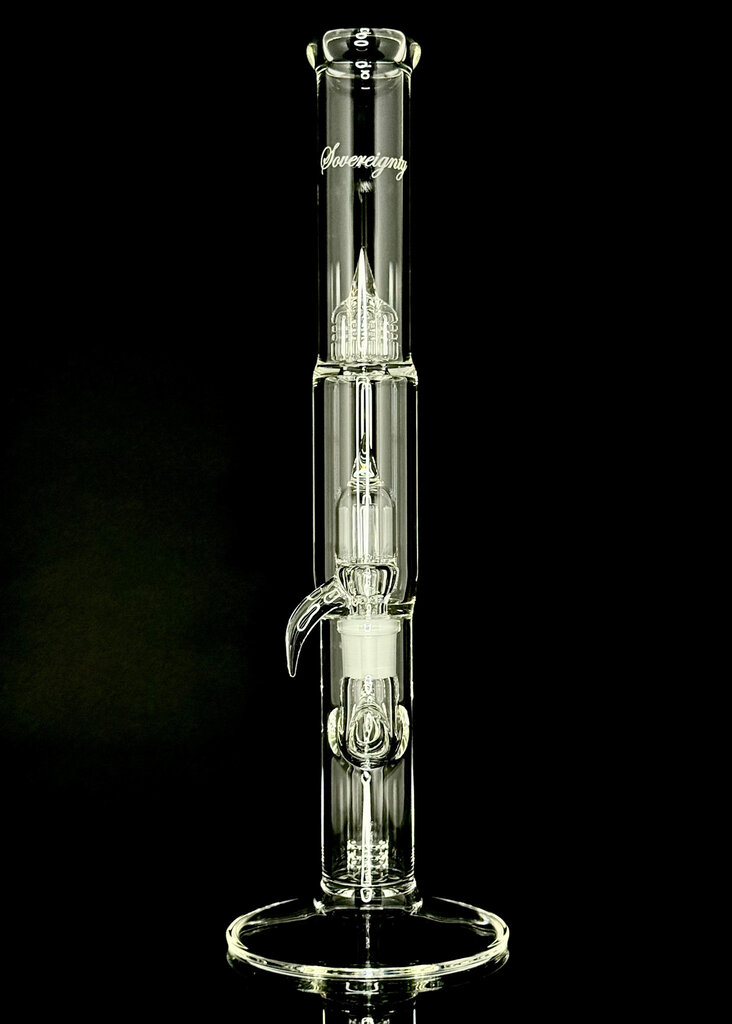 Sovereignty Mini Grid Dome - C - Fixed Stem 180 W/ Splash Guard Str Neck