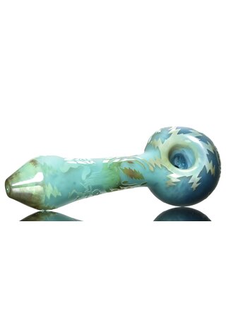 Liberty 503 Grateful Dead tri color frit spoon by Liberty