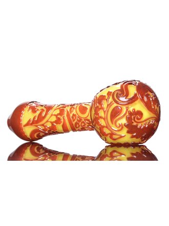 Liberty 503 Frit over Frit w/fire polish 1