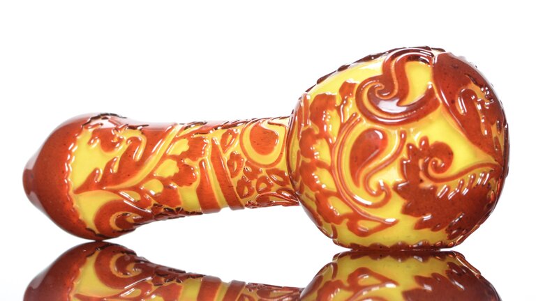 Liberty 503 Frit over Frit w/fire polish 1