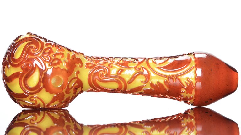 Liberty 503 Frit over Frit w/fire polish 1