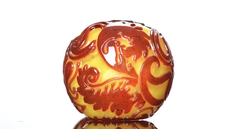 Liberty 503 Frit over Frit w/fire polish 1