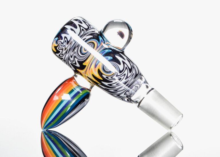 Robin Hood Glass Ribbon Linework Slide 14mm