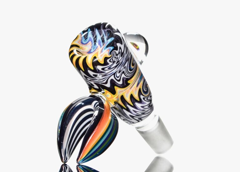 Robin Hood Glass Ribbon Linework Slide 14mm