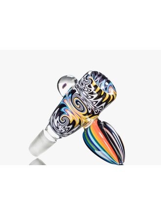 Robin Hood Glass Ribbon Linework Slide 14mm