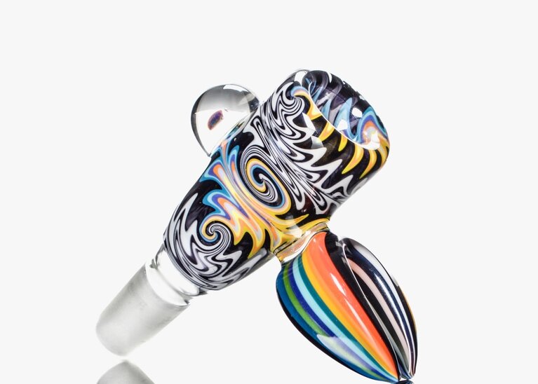 Robin Hood Glass Ribbon Linework Slide 14mm