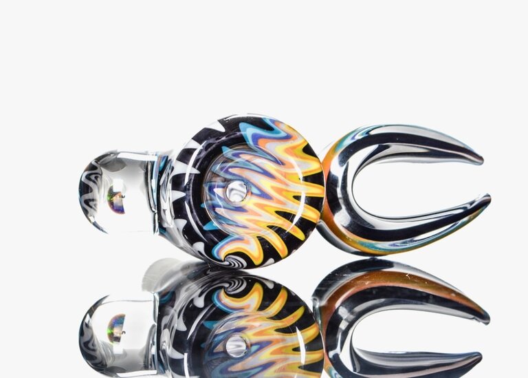 Robin Hood Glass Ribbon Linework Slide 14mm