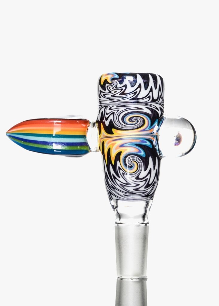 Robin Hood Glass Ribbon Linework Slide 14mm