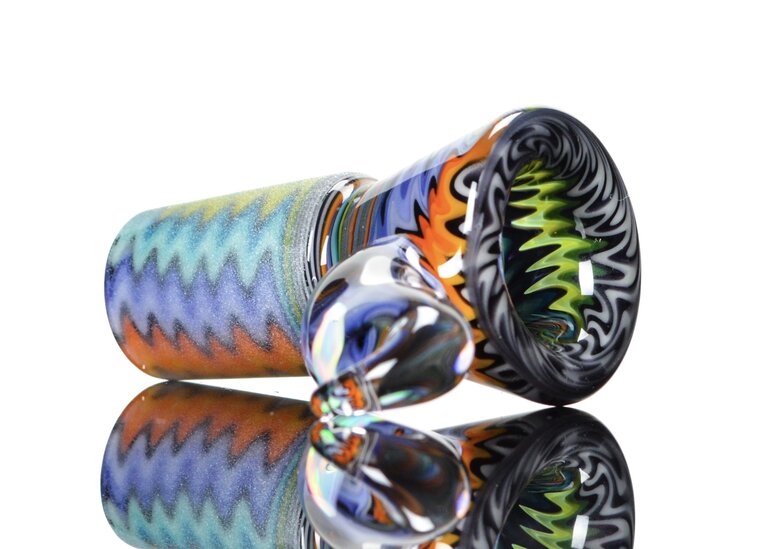 Kevin Howell Fully worked 4 hole slide with Opal horn 18mm 5