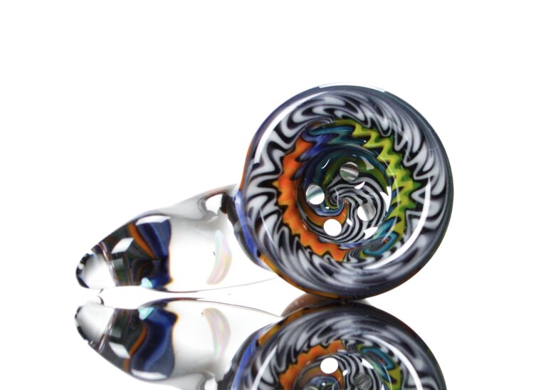 Kevin Howell Fully worked 4 hole slide with Opal horn 18mm 5