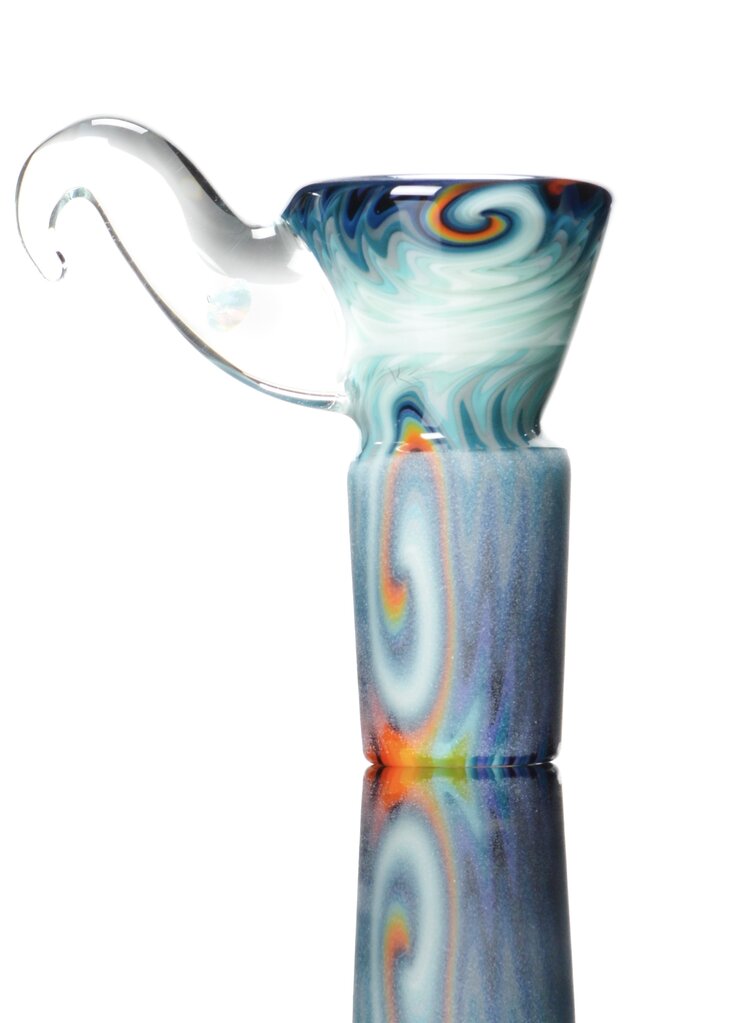 Kevin Howell Fully worked 4 hole slide with Opal horn 18mm 4