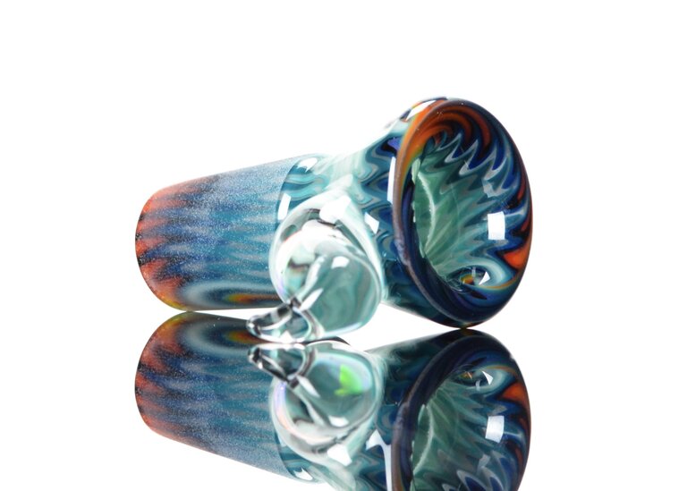 Kevin Howell Fully worked 4 hole slide with Opal horn 18mm 4