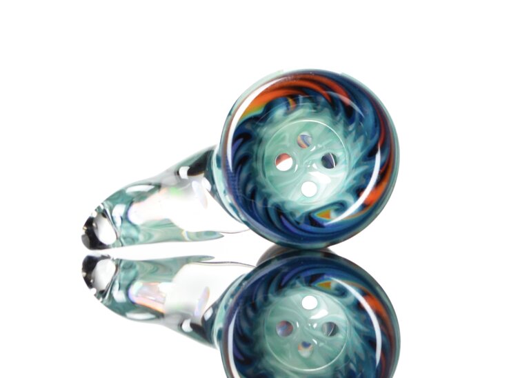 Kevin Howell Fully worked 4 hole slide with Opal horn 18mm 4