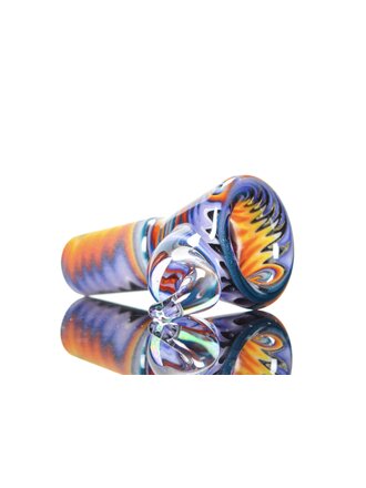 Kevin Howell Fully worked 4 hole slide with Opal horn 14mm 1