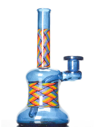 Kevin Howell Basket Weave Dichro Rig in Blue Stardust