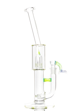 Sovereignty MGDSB - MA Egyptian Green- 3 Line 9.5mm 3 Cut to Mini Grid Dome Bent Neck